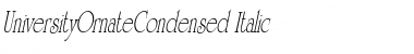 Download UniversityOrnateCondensed Font Download UniversityOrnateCondensed Font