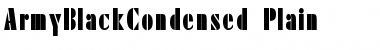 Download ArmyBlackCondensed-Plain Font Download ArmyBlackCondensed-Plain Font