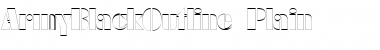 Download ArmyBlackOutline-Plain Font Download ArmyBlackOutline-Plain Font