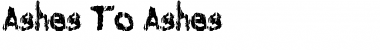 Download Ashes To Ashes Font Download Ashes To Ashes Font