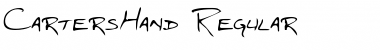 Download CartersHand Font Download CartersHand Font