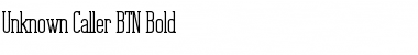 Download Unknown Caller BTN Font Download Unknown Caller BTN Font