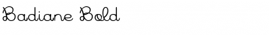 Download Badiane Bold Font Download Badiane Bold Font