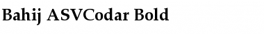 Download Bahij ASVCodar Font Download Bahij ASVCodar Font
