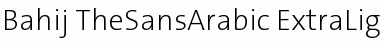 Download Bahij TheSansArabic Font Download Bahij TheSansArabic Font
