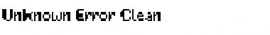 Download Unknown Error Font Download Unknown Error Font