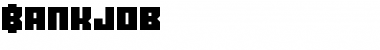 Download Bankjob Font Download Bankjob Font