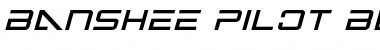 Download Banshee Pilot Black Italic Font Download Banshee Pilot Black Italic Font