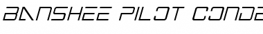 Download Banshee Pilot Condensed Italic Font Download Banshee Pilot Condensed Italic Font