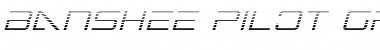 Download Banshee Pilot Gradient Italic Font Download Banshee Pilot Gradient Italic Font