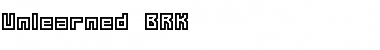 Download Unlearned BRK Font Download Unlearned BRK Font