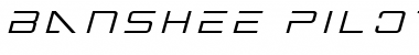 Download Banshee Pilot Title Italic Font Download Banshee Pilot Title Italic Font