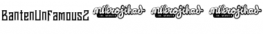 Download Banten Unfamous 2 DEMO Font Download Banten Unfamous 2 DEMO Font