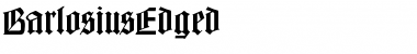 Download BarlosiusEdged Font Download BarlosiusEdged Font