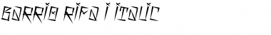 Download Barrio Rifa I Font Download Barrio Rifa I Font