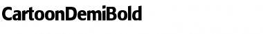 Download CartoonDemiBold Font Download CartoonDemiBold Font