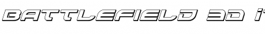 Download Battlefield 3D Italic Font Download Battlefield 3D Italic Font
