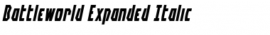 Download Battleworld Expanded Italic Font Download Battleworld Expanded Italic Font