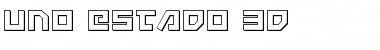 Download Uno Estado 3D Font Download Uno Estado 3D Font