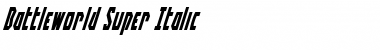 Download Battleworld Super-Italic Font Download Battleworld Super-Italic Font