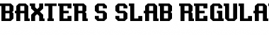 Download Baxter's Slab Font Download Baxter's Slab Font