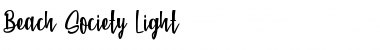 Download Beach Society Light Font Download Beach Society Light Font