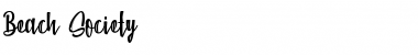 Download Beach Society Font Download Beach Society Font