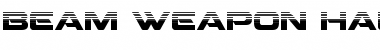 Download Beam Weapon Halftone Font Download Beam Weapon Halftone Font