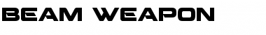 Download Beam Weapon Font Download Beam Weapon Font