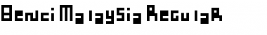 Download Benci Malaysia Font Download Benci Malaysia Font