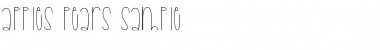 Download Apples & Pears Font Download Apples & Pears Font