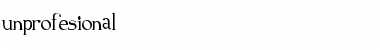 Download unprofesional Font Download unprofesional Font