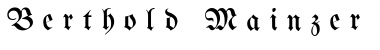 Download Berthold Mainzer Fraktur UNZ1A Font Download Berthold Mainzer Fraktur UNZ1A Font