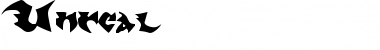 Download Unreal Font Download Unreal Font