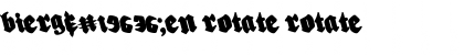 Download Bierg䲴en Rotate Font Download Bierg䲴en Rotate Font