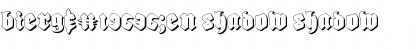 Download Bierg䲴en Shadow Font Download Bierg䲴en Shadow Font