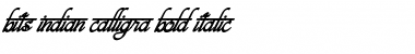 Download bits indian calligra Font Download bits indian calligra Font