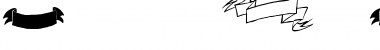 Download Black & White Banners Font Download Black & White Banners Font