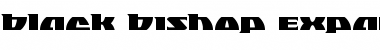Download Black Bishop Expanded Font Download Black Bishop Expanded Font