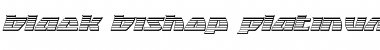 Download Black Bishop Platinum Italic Font Download Black Bishop Platinum Italic Font