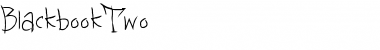 Download BlackbookTwo Font Download BlackbookTwo Font