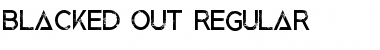 Download Blacked Out Font Download Blacked Out Font