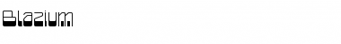 Download Blazium Font Download Blazium Font