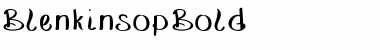 Download BlenkinsopBold Font Download BlenkinsopBold Font