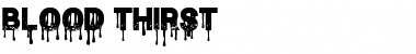 Download Blood Thirst Font Download Blood Thirst Font