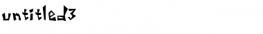 Download untitled3 Font Download untitled3 Font