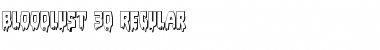Download Bloodlust 3D Font Download Bloodlust 3D Font