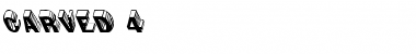 Download Carved 4 Font Download Carved 4 Font