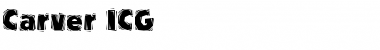 Download Carver ICG Font Download Carver ICG Font