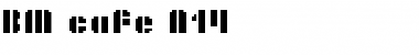 Download BM cafe Font Download BM cafe Font